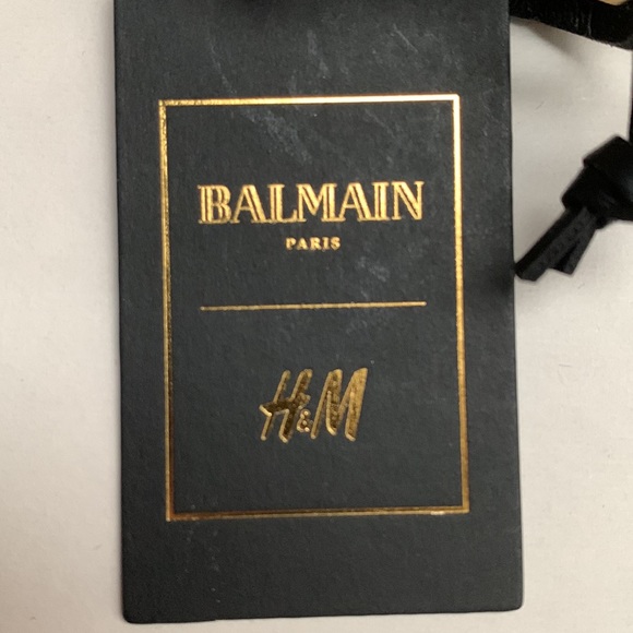 Balmain Paris x H&M NWT crystal and gold cocktail ring - Picture 2 of 5